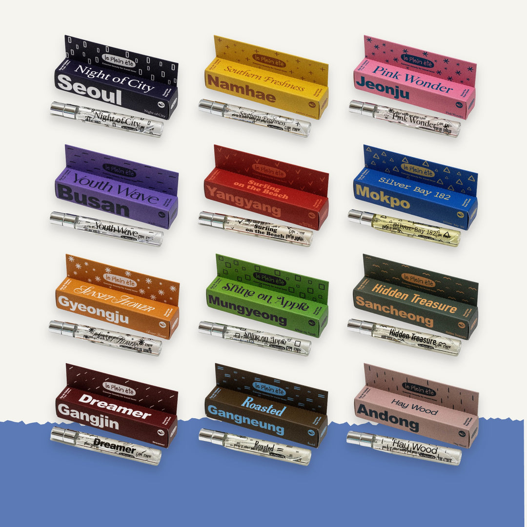 le plein été Discovery Set: all twelve 10ml city perfumes