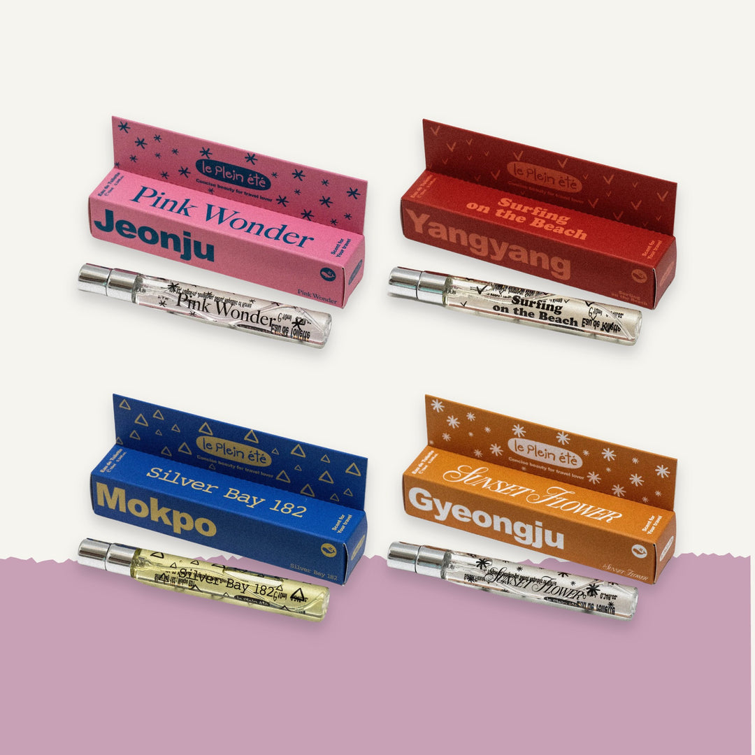 le plein été Gift Set: four 10ml city perfumes