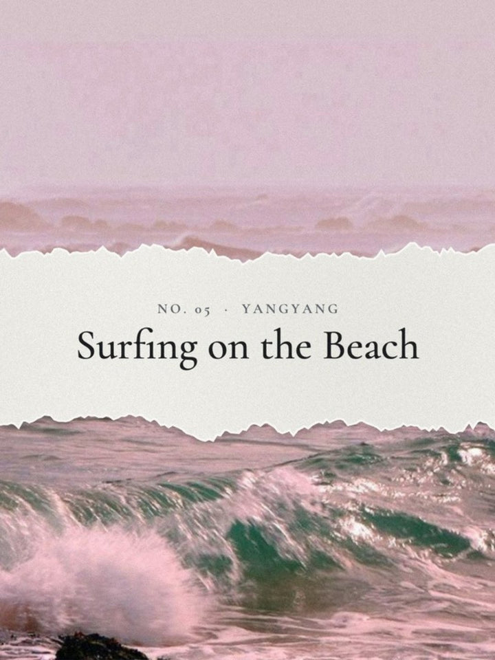 Surfing on the Beachの街並み
