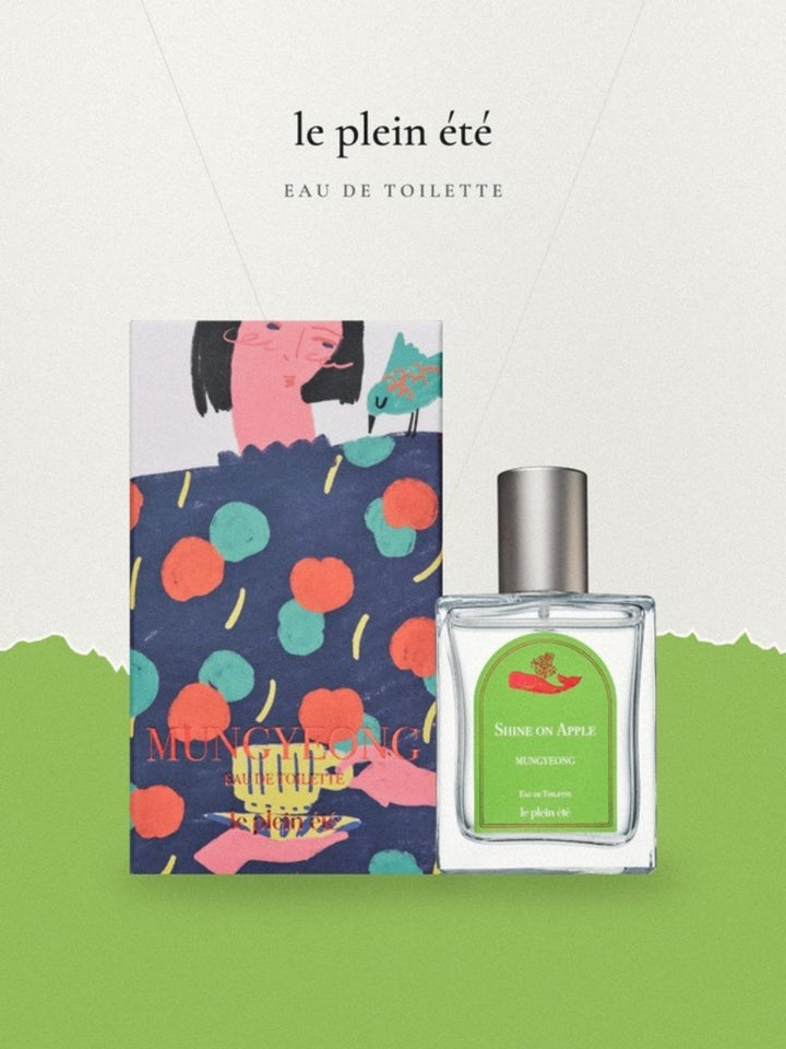 Shine on Apple 50ml オードトワレのボトルとボックス
